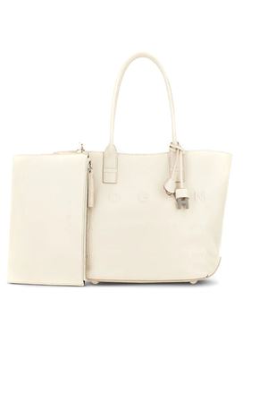 Hogan Address Small Ivory Shopping Bag HOGAN | KBW01TA0200TZPB013