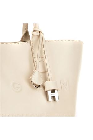 Hogan Address Small Ivory Shopping Bag HOGAN | KBW01TA0200TZPB013