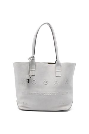 Hogan Address Small Gray Shopping Bag HOGAN | KBW01TA0200UGM7D95