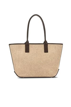 Hogan Address Shopping Bag Small Brown Ivory HOGAN | KBW01TA2200UW87E03