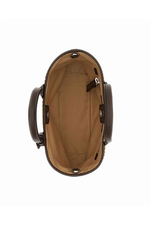 Hogan Address Shopping Bag Mini Brown Ivory HOGAN | KBW01TA5100UYI7E06