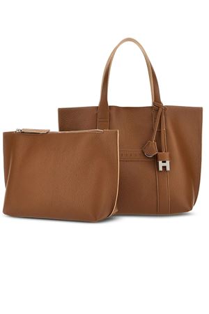 Borsa Shopping Hogan Script Piccola Marrone HOGAN | KBW01WA0200UZU7E23