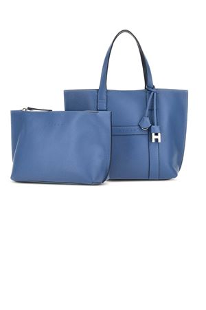 Borsa Shopping Hogan Script Piccola Azzurro HOGAN | KBW01WA0200UZU7E24