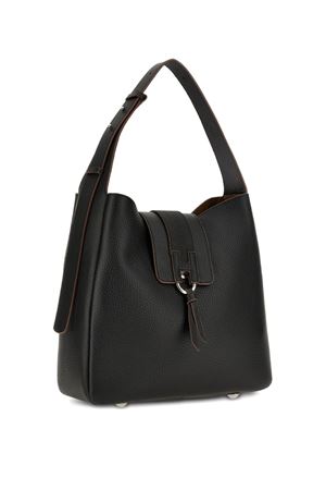 Hogan Trend Black Hobo Bag HOGAN | KBW01XS0200TH1B999