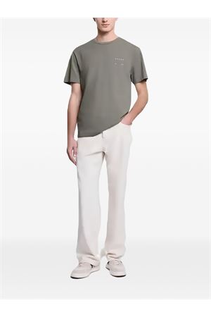 T-Shirt in cotone Grigio HOGAN | KQMB3522360ZFVB805