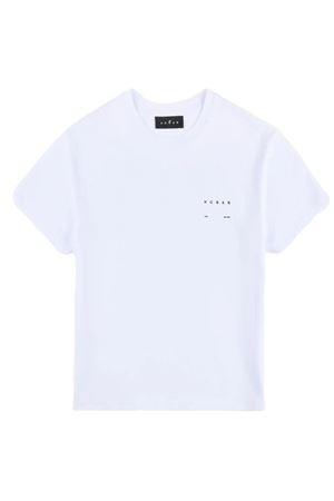 T-Shirt in cotone bianco HOGAN | KQWB3520390ZFVB001