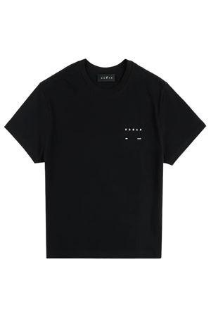 T-Shirt in cotone nero HOGAN | KQWB3520390ZFVB999