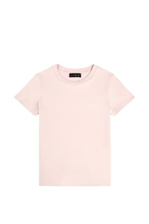 T-Shirt in cotone rosa HOGAN | KQWB3520390ZFVM001